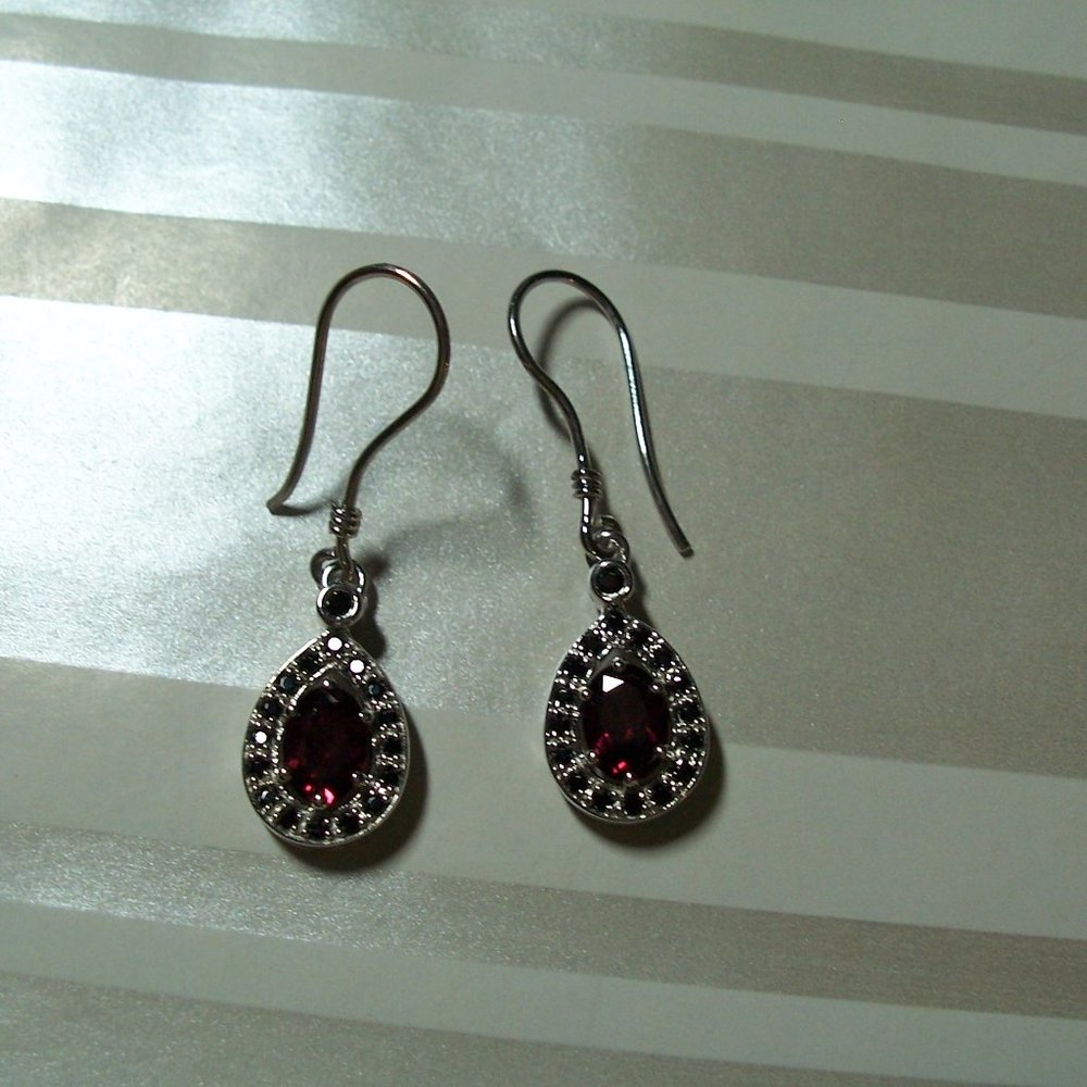Garnet Earrings